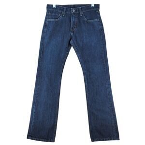 Levis 527 Slim Bootcut‎ Jeans Mens 31x32 (Fits 31x32) Dark Wash Indigo Western